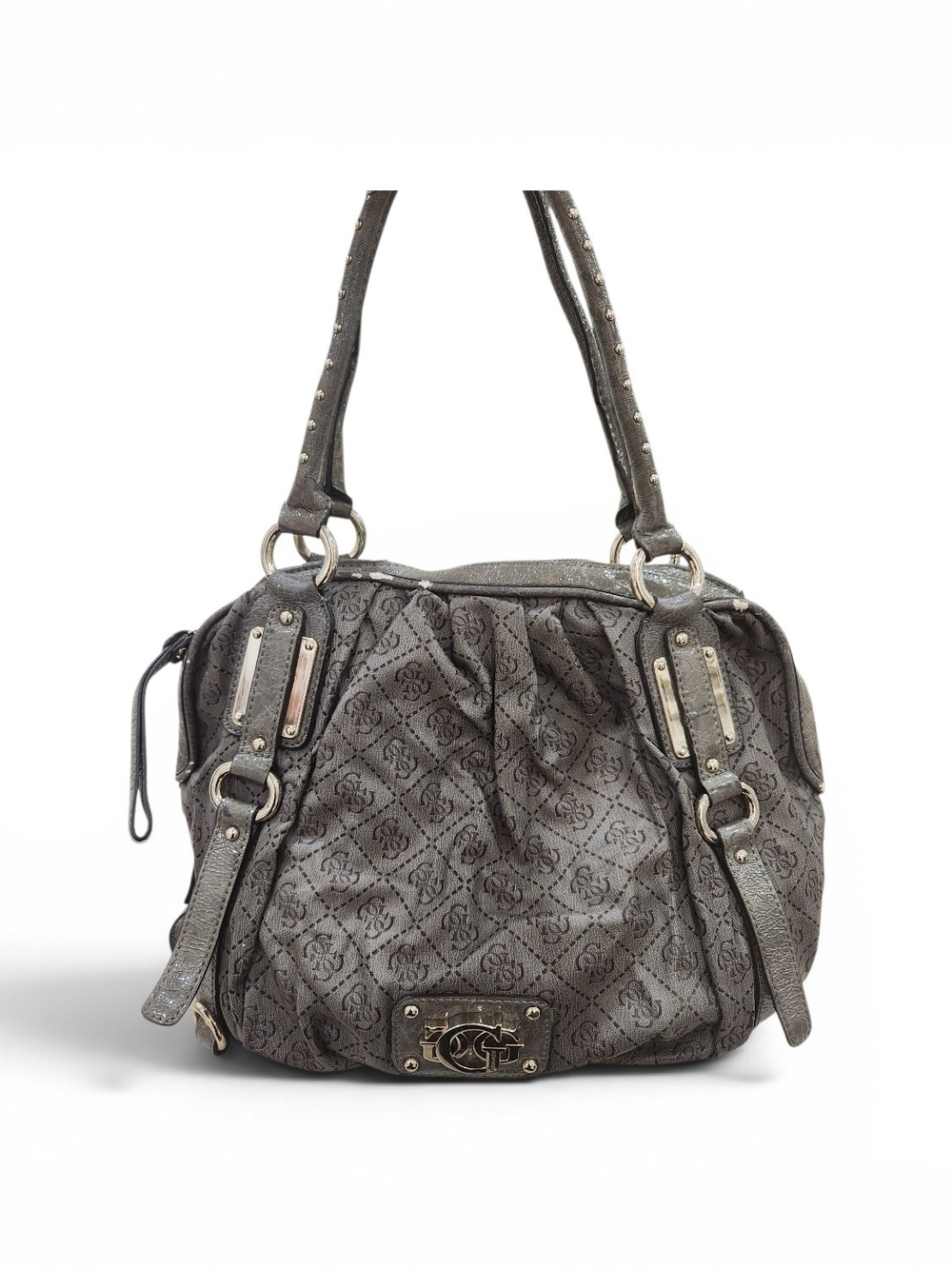 🩶 Sac à main Guess en cuir gris 🩶